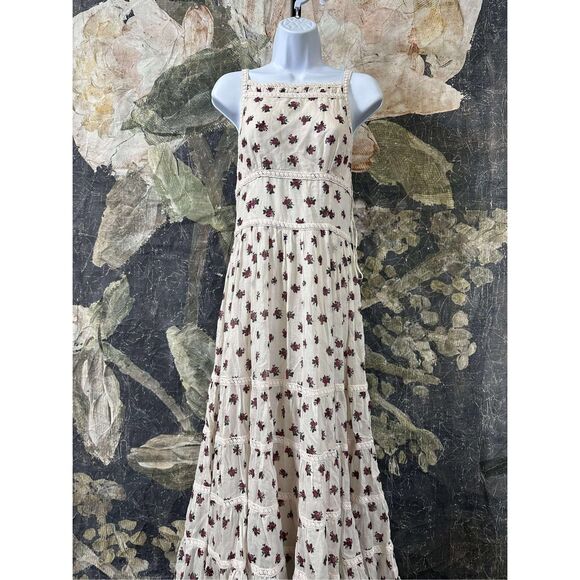 New Free People Daydreamer Midi Dress sz L - Picture 6 of 9